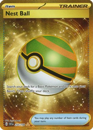 Nest Ball 255/198 - Hyper Rare - Holofoil