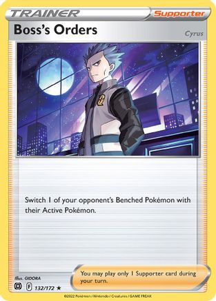 Boss's Orders (Cyrus) 132/172 - Promo - Holofoil