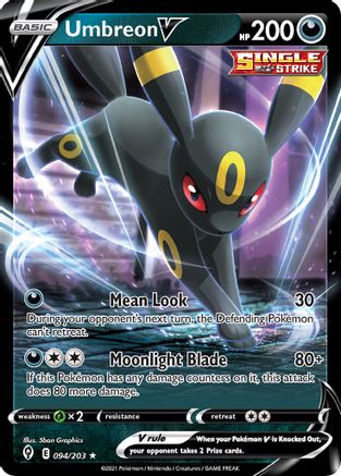 Umbreon V 094/203 - Promo