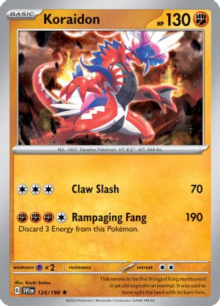 Koraidon 124/198 - Rare