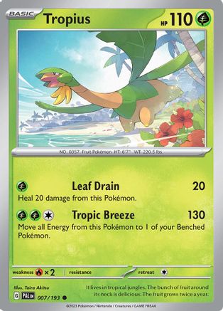 Tropius 007/193 - Common