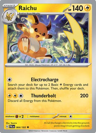 Raichu 064/193 - Uncommon
