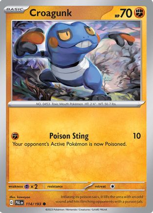 Croagunk 114/193 - Common