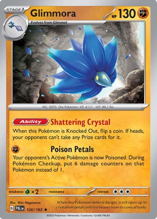 Glimmora 126/193 - Rare - Holofoil