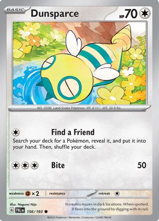 Dunsparce 156/193 - Common