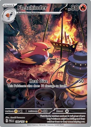 Fletchinder 199/193 - Illustration Rare - Holofoil