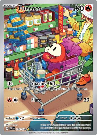 Fuecoco 201/193 - Illustration Rare - Holofoil
