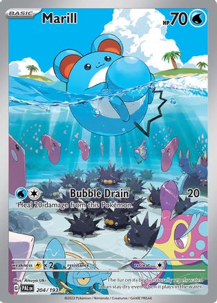 Marill 204/193 - Illustration Rare - Holofoil