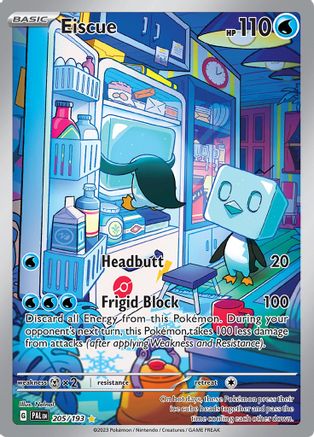 Eiscue 205/193 - Illustration Rare - Holofoil