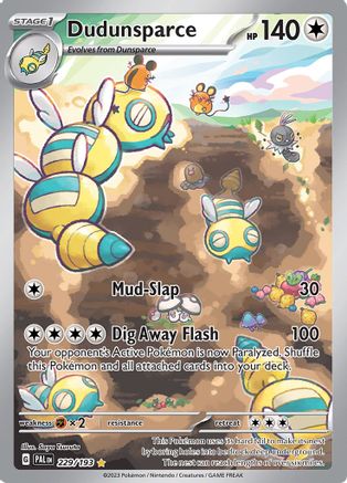 Dudunsparce 229/193 - Illustration Rare - Holofoil