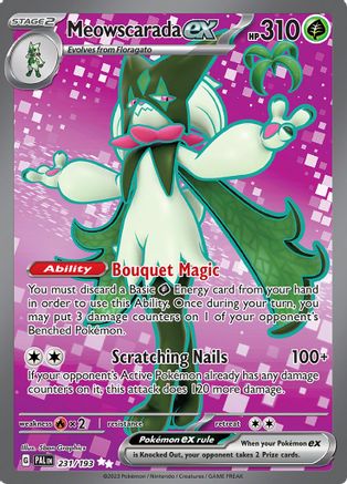 Meowscarada ex 231/193 - Ultra Rare - Holofoil