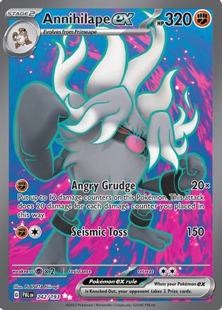 Annihilape ex 242/193 - Ultra Rare - Holofoil