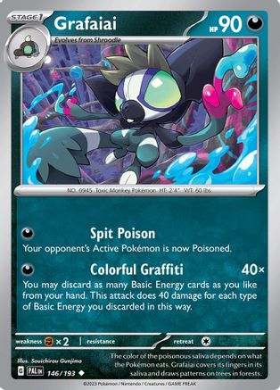 Grafaiai 146/193 - Uncommon