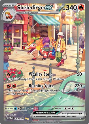 Skeledirge ex 258/193 - Special Illustration Rare - Holofoil