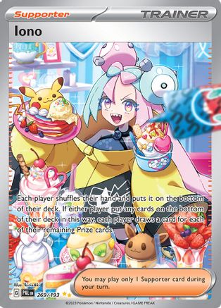 Iono 269/193 - Special Illustration Rare - Holofoil