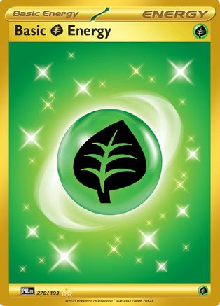 Basic Grass Energy 278/193 - Hyper Rare - Holofoil