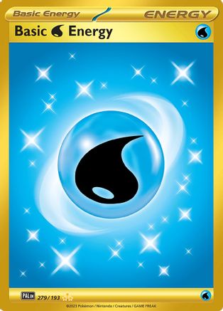 Basic Water Energy 279/193 - Hyper Rare - Holofoil
