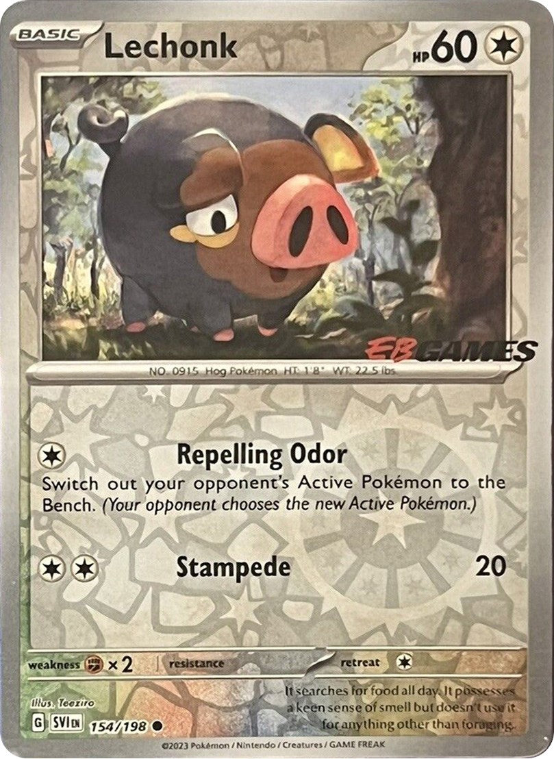 Lechonk 154/198 - Promo - Reverse Holofoil