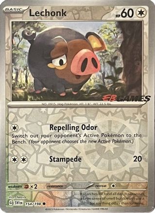 Lechonk 154/198 - Promo - Reverse Holofoil