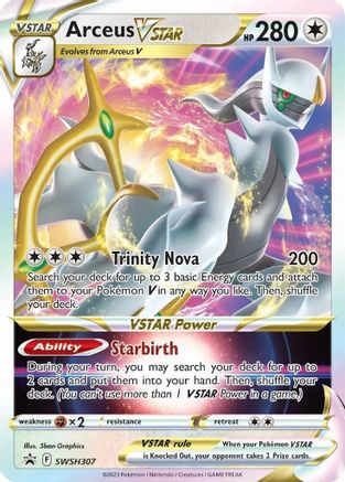 Arceus VSTAR SWSH307/307 - Promo - Holofoil