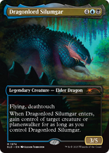 Dragonlord Silumgar // Dragonlord Silumgar (SLD-1974) - Secret Lair Drop (Borderless) Foil