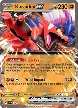 Koraidon ex 029 - Promo - Holofoil