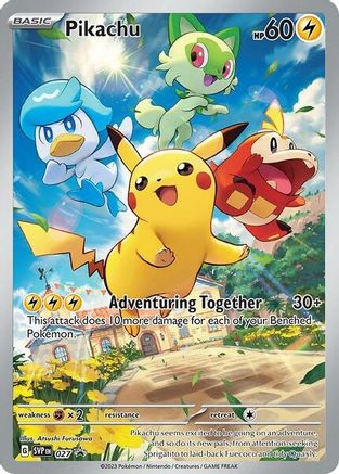 Pikachu 027 - Promo - Holofoil