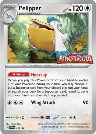 Pelipper 022 - Promo - Holofoil