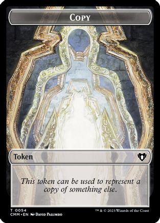 Copy (0054) // Bird Double-Sided Token (CMM-54 // 4) - Commander Masters
