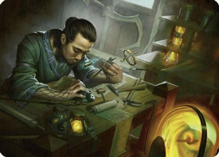 Renowned Weaponsmith Art Card (ASCMM-010) - Art Series: Commander Masters
