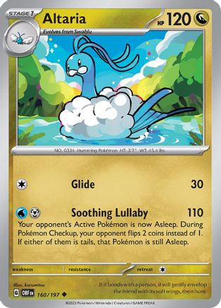 Altaria 160/197 - Uncommon