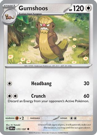 Gumshoos 177/197 - Uncommon