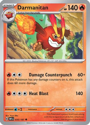 Darmanitan 035/197 - Uncommon