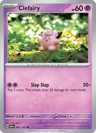 Clefairy 081/197 - Common