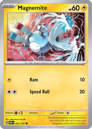 Magnemite 063/197 - Common