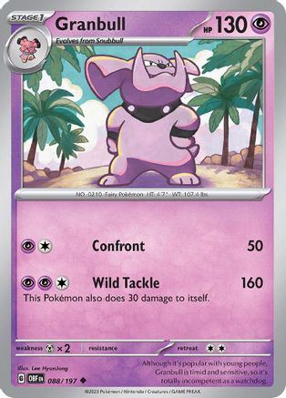 Granbull 088/197 - Uncommon