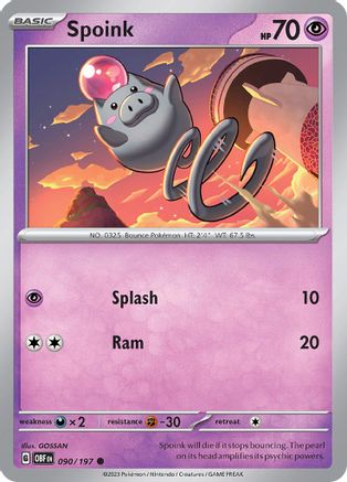 Spoink 090/197 - Common