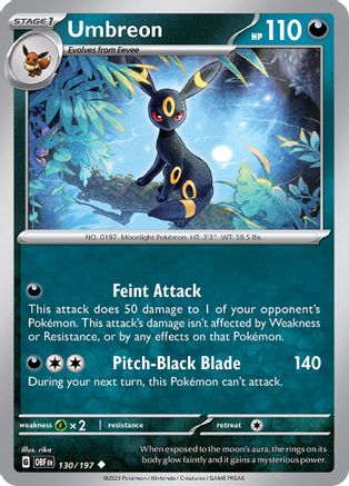 Umbreon 130/197 - Uncommon
