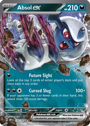 Absol ex 135/197 - Double Rare - Holofoil