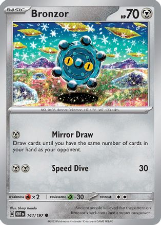 Bronzor 144/197 - Common