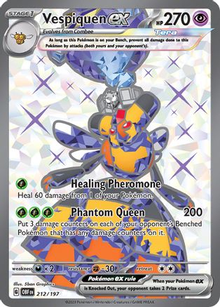 Vespiquen ex 212/197 - Ultra Rare - Holofoil