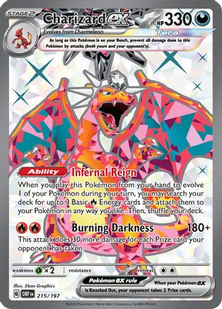 Charizard ex 215/197 - Ultra Rare - Holofoil
