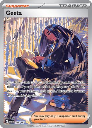 Geeta 226/197 - Special Illustration Rare - Holofoil