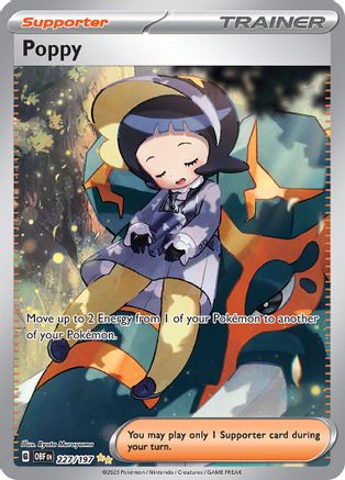 Poppy 227/197 - Special Illustration Rare - Holofoil