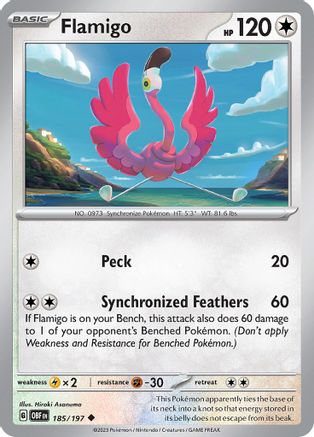 Flamigo 185/197 - Uncommon