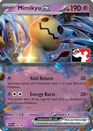 Mimikyu ex 004 - Promo - Holofoil