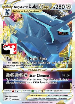 Origin Forme Dialga VSTAR 114/189 - Ultra Rare - Holofoil