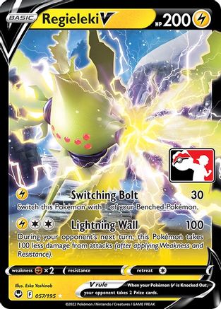 Regieleki V 057/195 - Ultra Rare - Holofoil