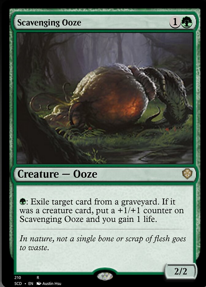 Scavenging Ooze [Starter Commander Decks]