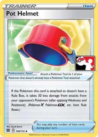 Pot Helmet 146/172 - Uncommon - Holofoil